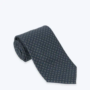 CORBATA AZUL CON FLORES FULHAM