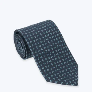 CORBATA AZUL ESTAMPADA FULHAM