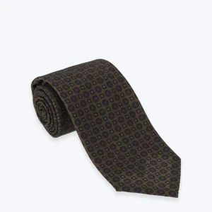 CORBATA VERDE ESTAMPADA FULHAM