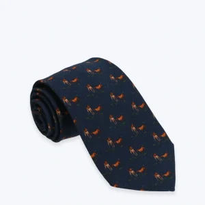 CORBATA NAVY CON PERROS FULHAM