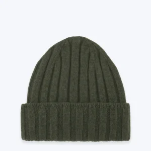 GORRO DE CASHMERE VERDE BL´KER