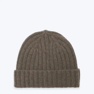 GORRO DE CASHMERE MARRÓN HARTFORD