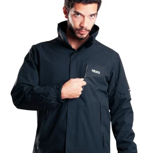 CHAQUETA DOBLE IMPERMEABLE CON SUETER HERO NEGRO