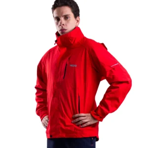 CHAQUETA DOBLE IMPERMEABLE CON SUETER HERO ROJO