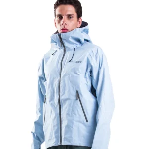 CHAQUETA IMPERMEABLE GORE-TEX HERO AZUL BEBE