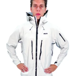 CHAQUETA IMPERMEABLE GORE-TEX HERO BLANCO