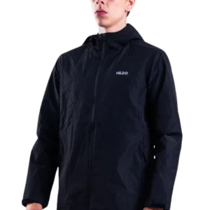 CHAQUETA IMPERMEABLE BASICA HERO NEGRO