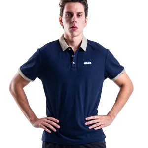 CHEMISE POLO 3 BOTONES AJUSTADA GOLF MVP HERO AZUL NAVY