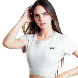 CROPTOP KINESIO HERO GRIS