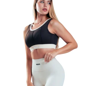 CROP TOP LINE MARRON