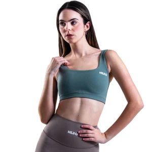CROPTOP RIGUIDO HERO VERDE