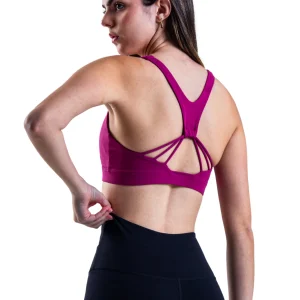 CROPTOP SPIDER HERO FUCSIA