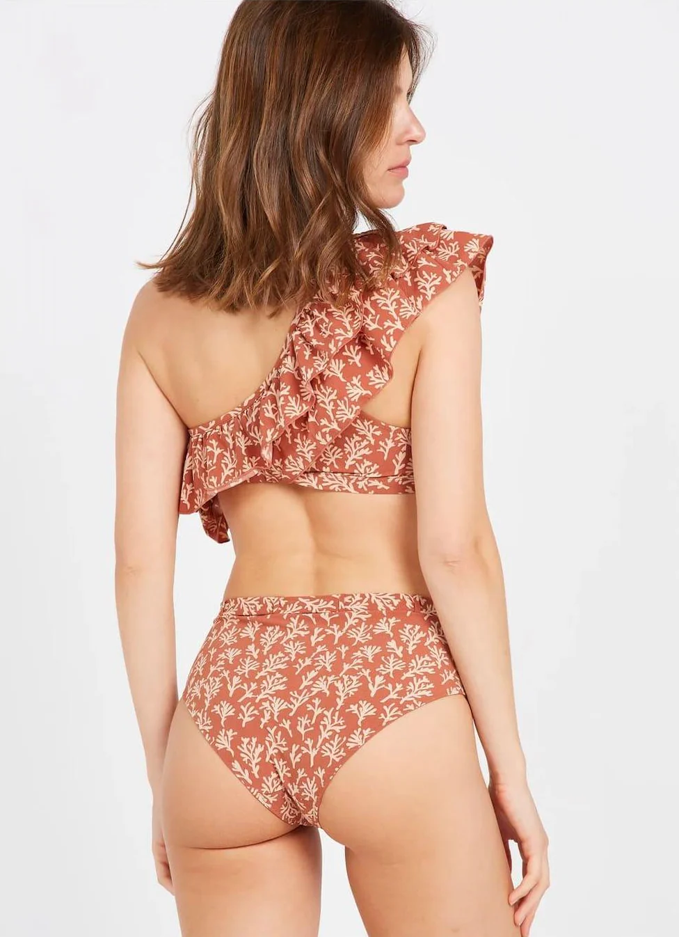 TOP BIKINI JULIA CORAL PRINT - Imagen 3