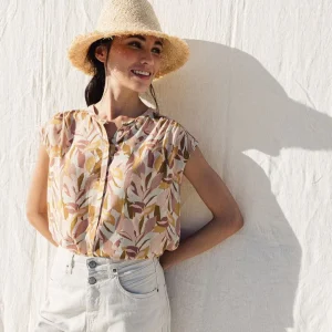 CAMISA FLUIDA ESTAMPADA