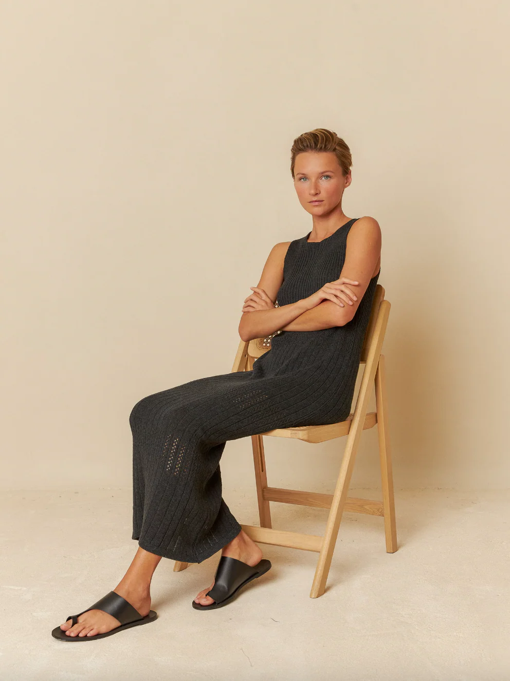 VESTIDO PUNTO CANALÉ - Imagen 4