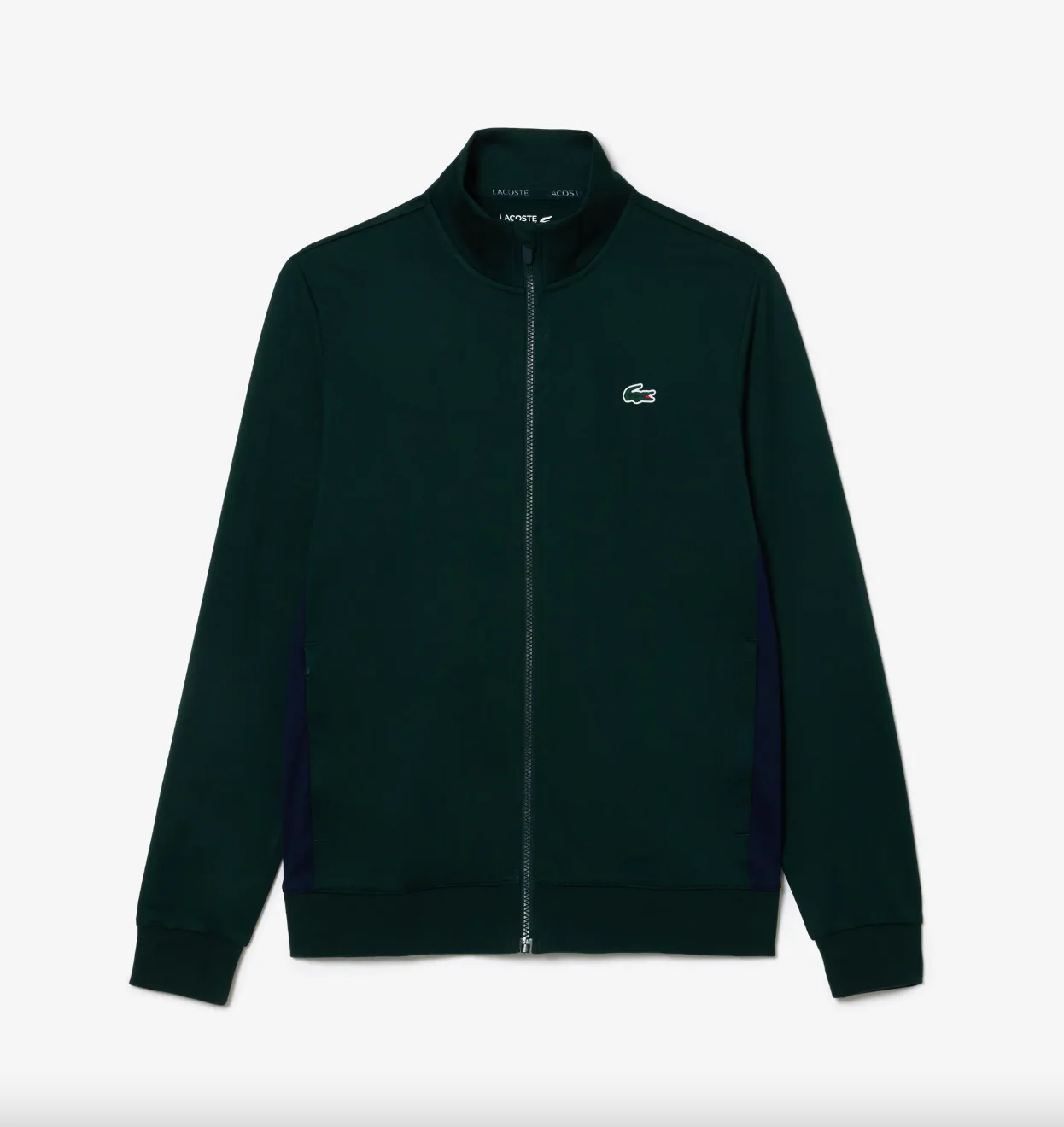 SUDADERA DE TENNIS LACOSTE VERDE - Imagen 3