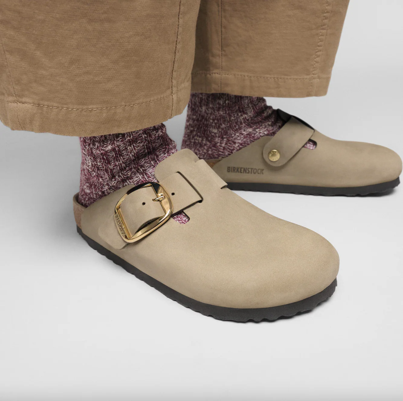 BOSTON BIG BUCKLE TOBACCO BROWN