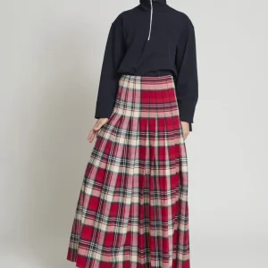 FALDA ANA CUADROS ROJOS