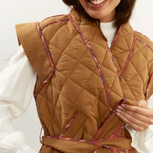 Chaleco Marina Caramel