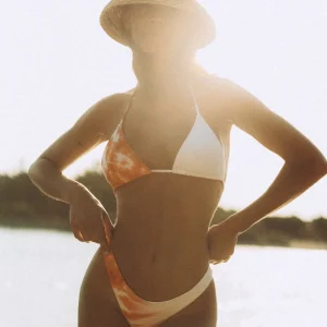 BIKINI TIE DYE BRASILEÑO NARANJA
