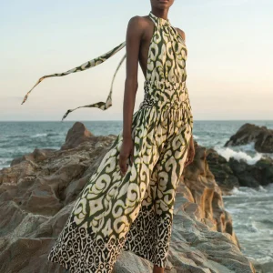 MRS UXUA PRINTED IKAT MILITAR