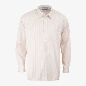 Camisa Regular Manga Larga Rayada Amarillo Claro - Kosta Azul