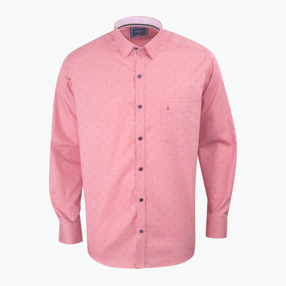 Camisa Regular Manga Larga Rojo Claro - Kosta Azul