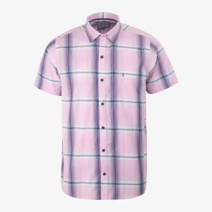 Camisa Regular Sport Cuadros Rojo Medio - Kosta Azul