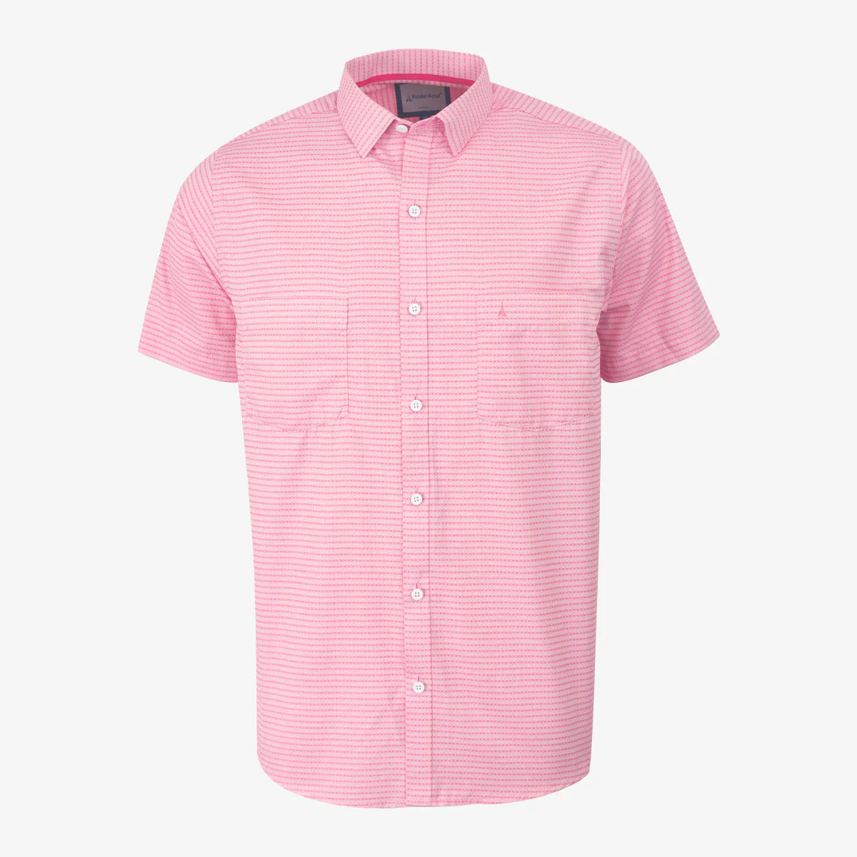 Camisa Regular Sport Rosado Oscuro - Kosta Azul