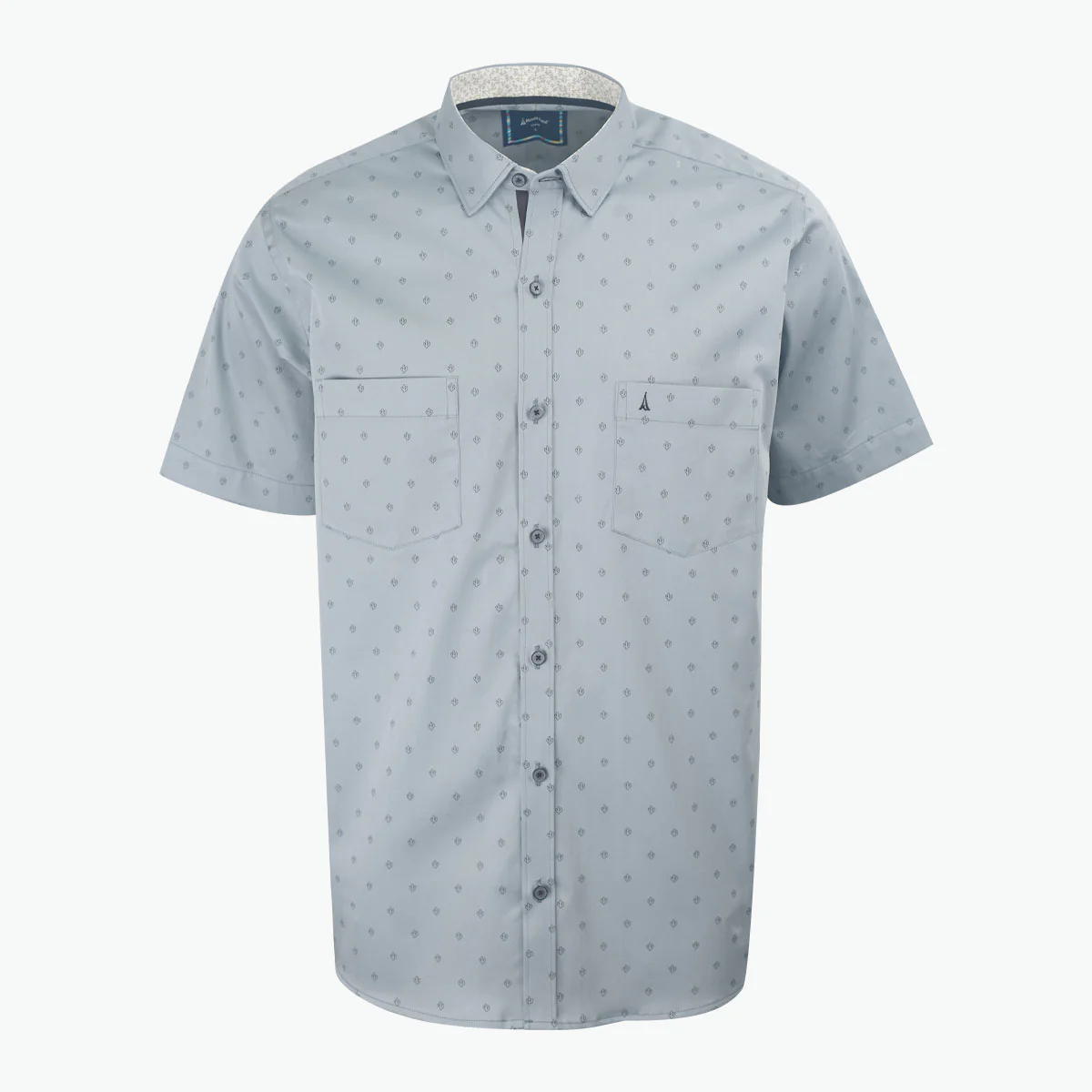 Camisa Sport Regular Gris Claro Kosta Azul