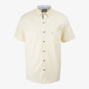 Camisa Regular Sport Amarillo Claro - Kosta Azul