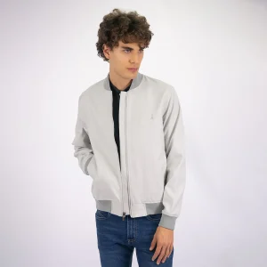 Chaqueta Sport Regular Gris Claro - Kosta Azul