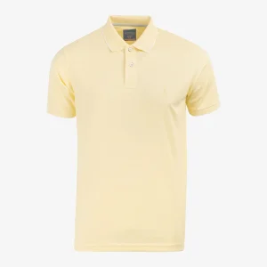 Camiseta Polo Regular Amarillo Claro - Kosta Azul