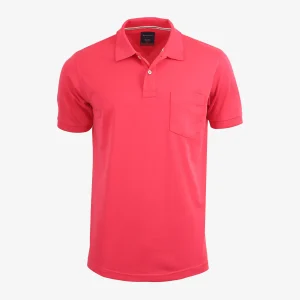 Camiseta Polo Regular Rosado Oscuro - Kosta Azul