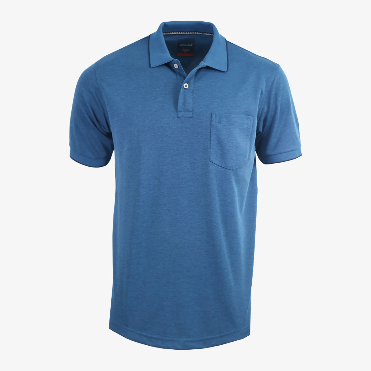 Camiseta Polo Regular Azul Medio - Kosta Azul