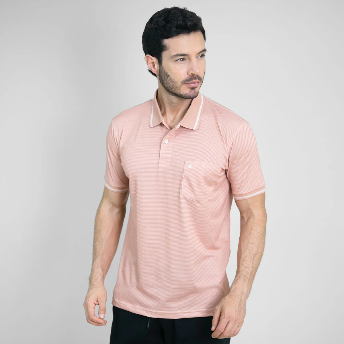 Polo Regular Beige Medio Hombre - Kosta Azul