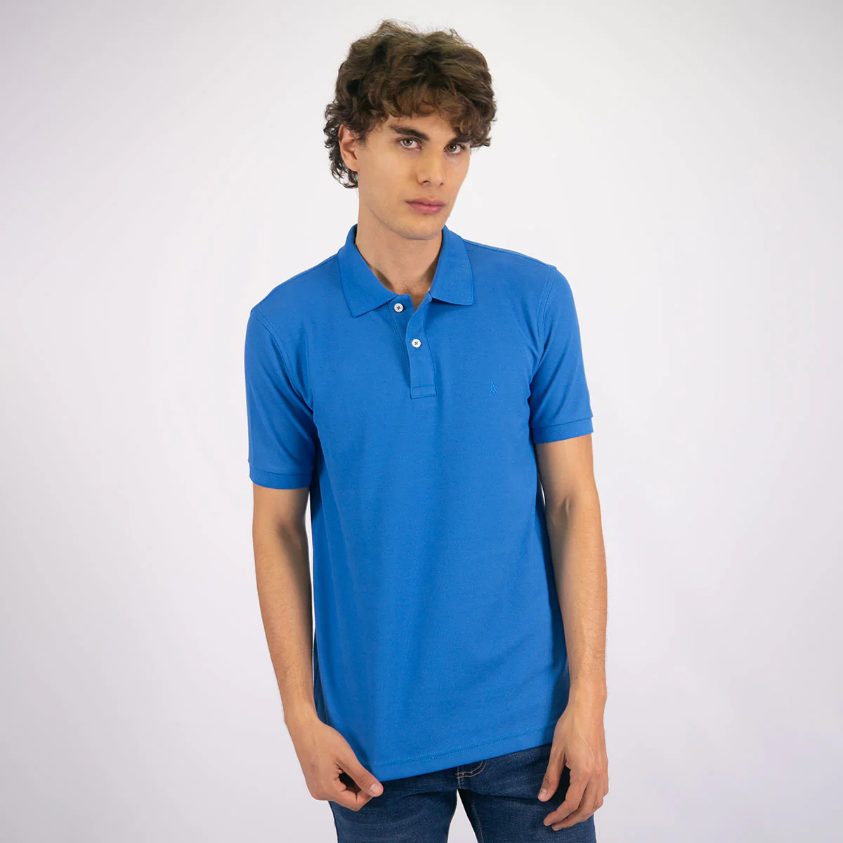 Polo Regular Azul Medio - Kosta Azul