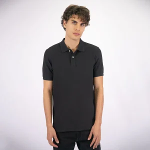Polo Regular Negro Hombre - Kosta Azul