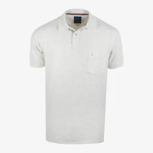 Polo Regular Beige Claro con Bolsillo - Kosta Azul