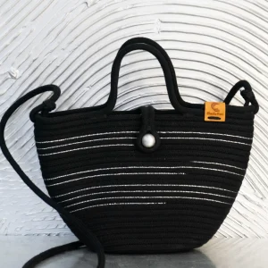 BOLSO CLAUDIA BLACK SILVER