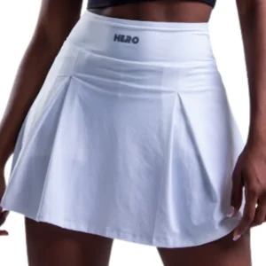 FALDA DEPORTIVA DE PLIEGUES HERO BLANCO