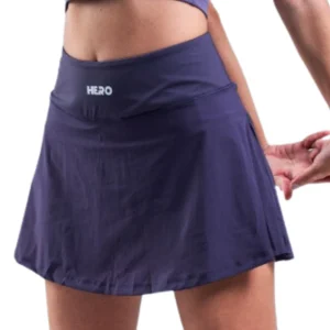 FALDA PLISADA LINEA HERO LILA