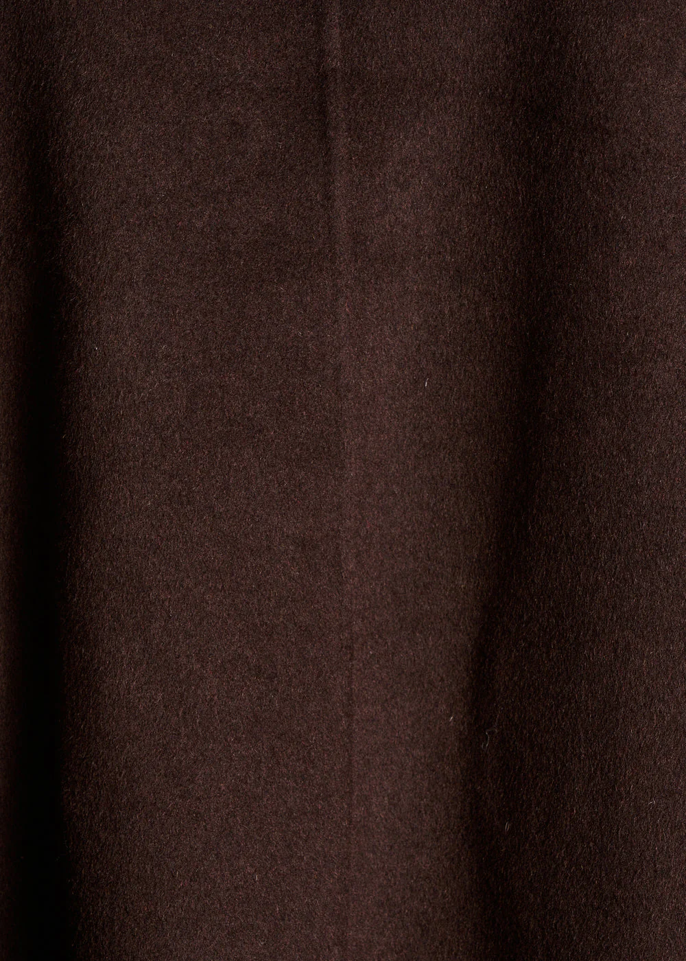 ABRIGO 3/4 MARRÓN CON CAPUCHA DE LANA - Imagen 4