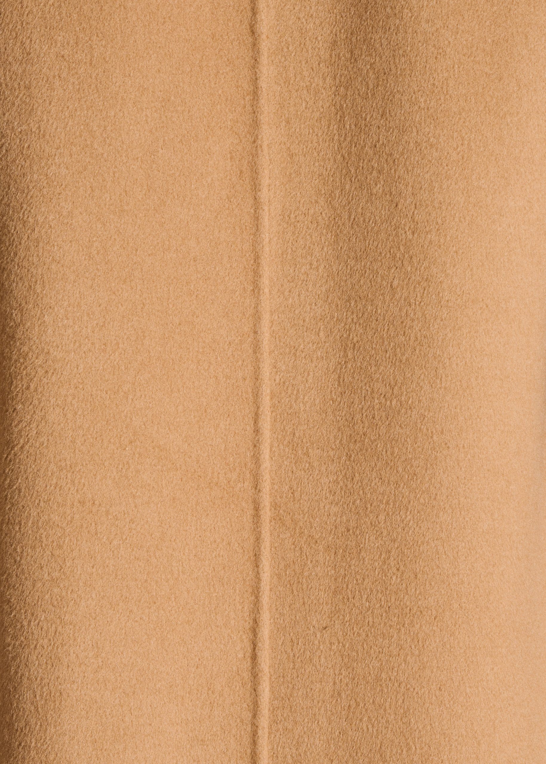 ABRIGO MIDI CAMEL DE LANA - Imagen 6