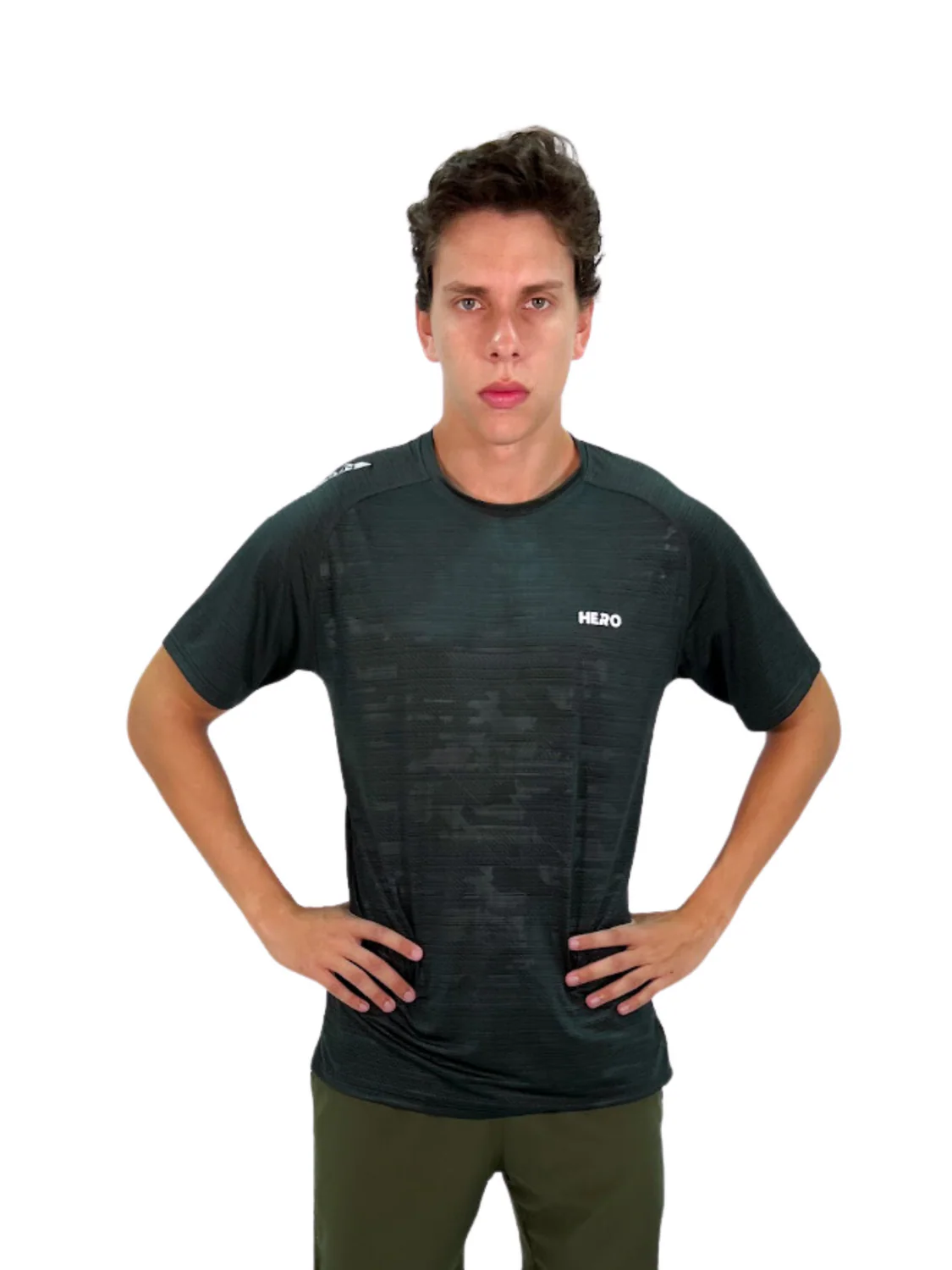 FRANELA CAMUFLAJEADA HERO GRIS