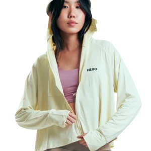 GAITER HOOD UV HERO AMARILLO