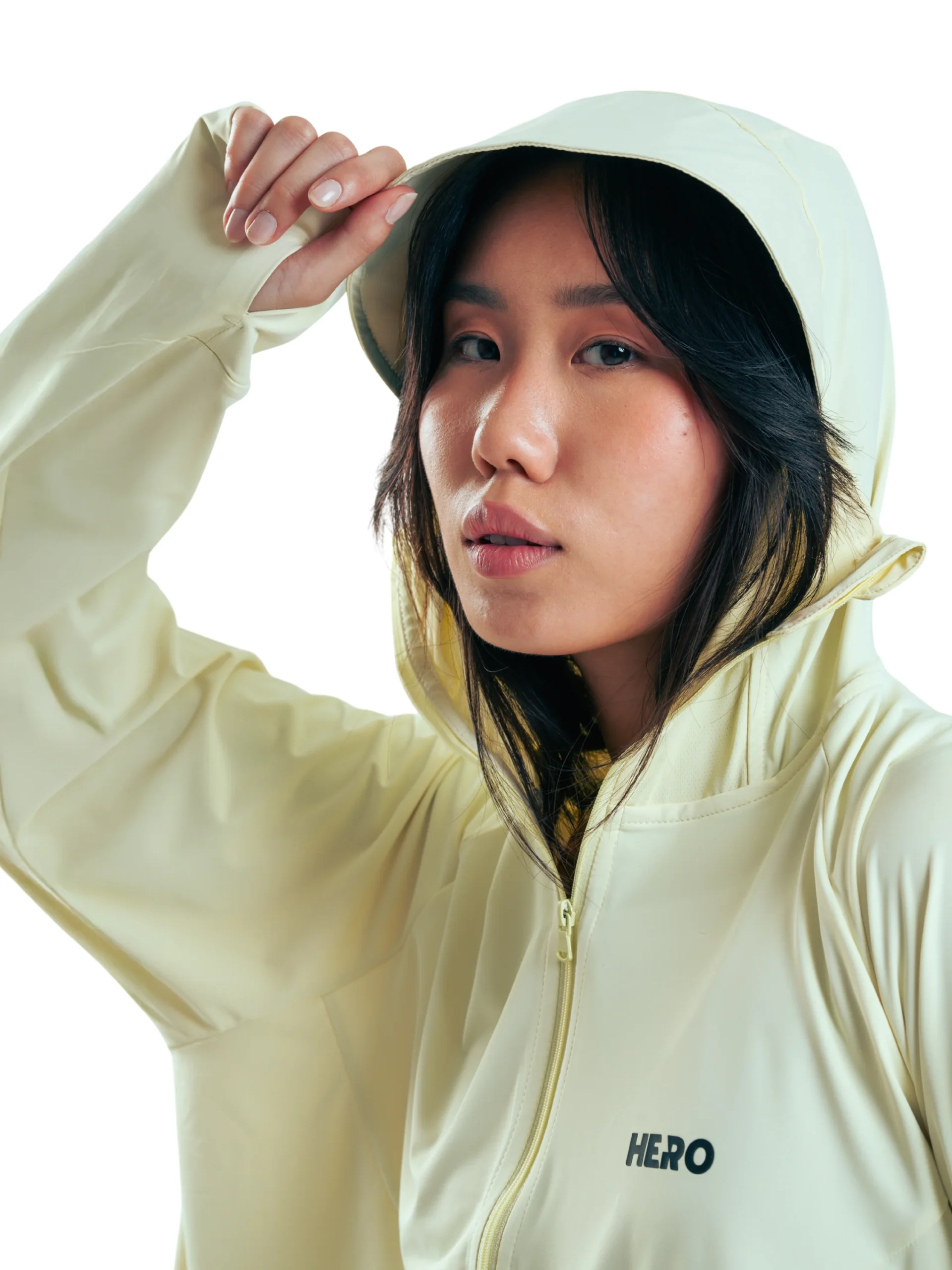 GAITER HOOD UV HERO AMARILLO - Imagen 3