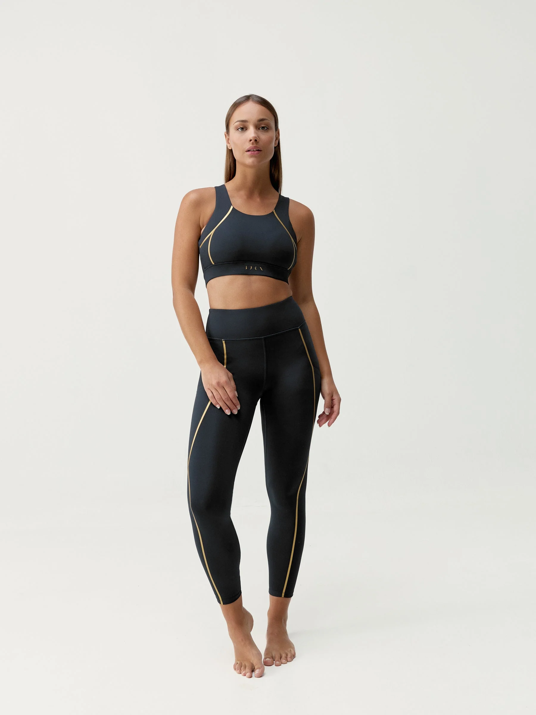 LEGGING GOLD BLACK - Imagen 5