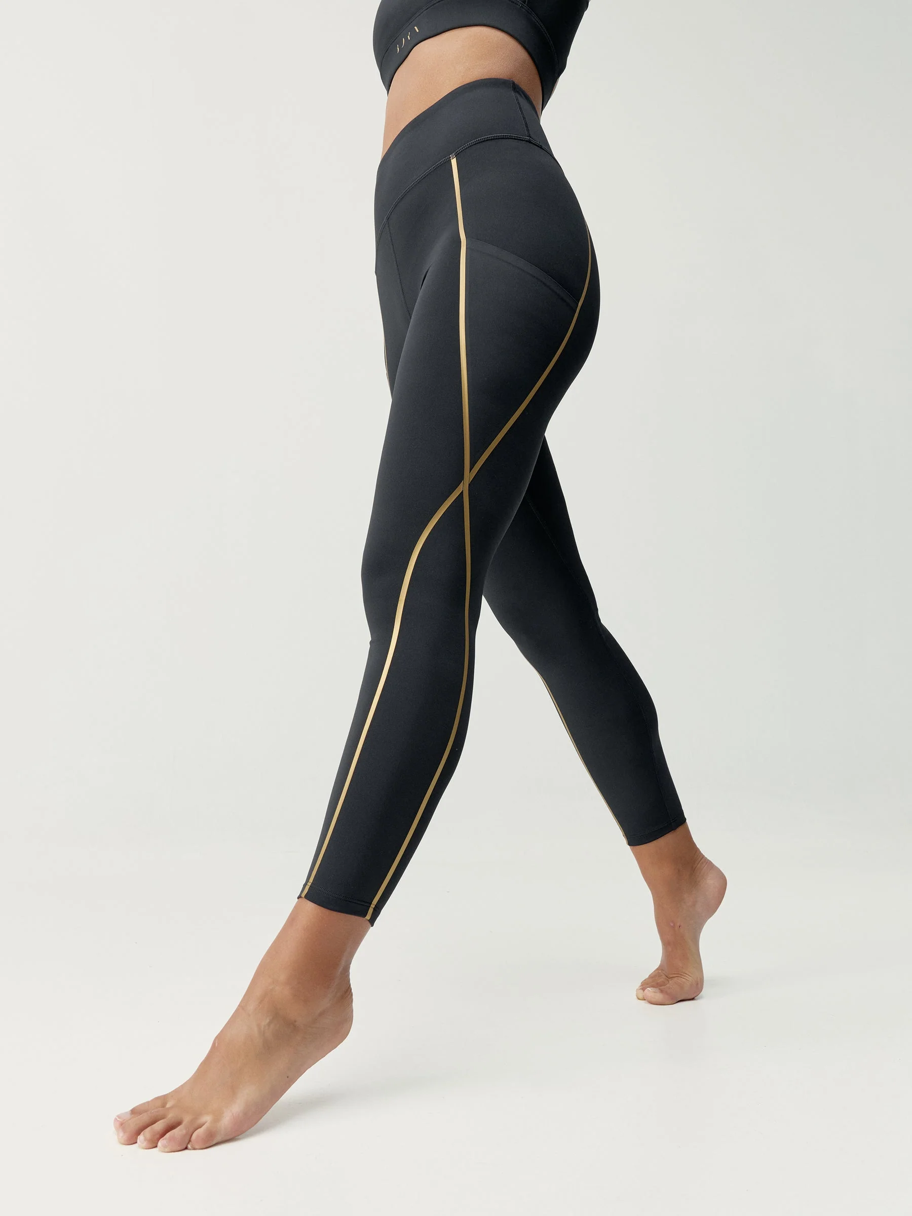 LEGGING GOLD BLACK