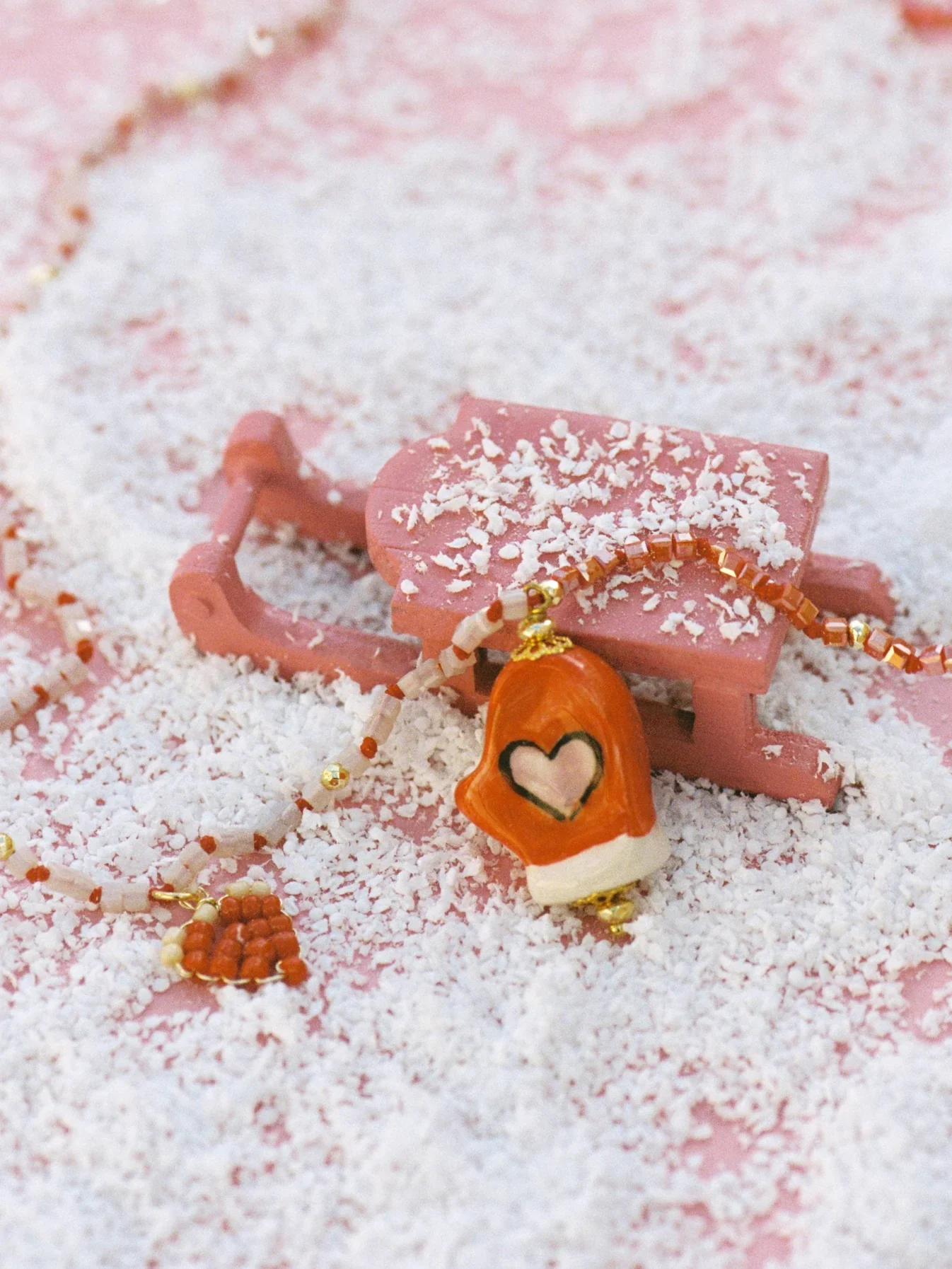 COLLAR LARGO DE CERÁMICA GUANTINO - Imagen 3